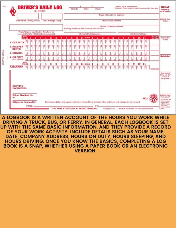 FR CDL Training E- Log Book 